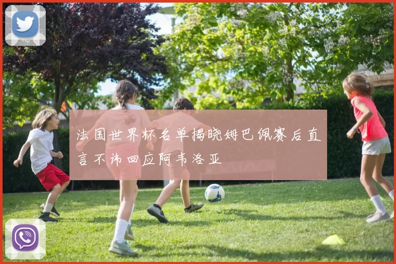 法国世界杯名单揭晓姆巴佩赛后直言不讳回应阿韦洛亚